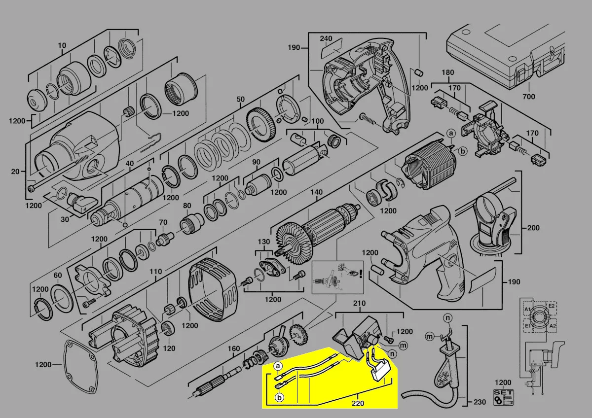 Condensateur réf. 201244001 AEG